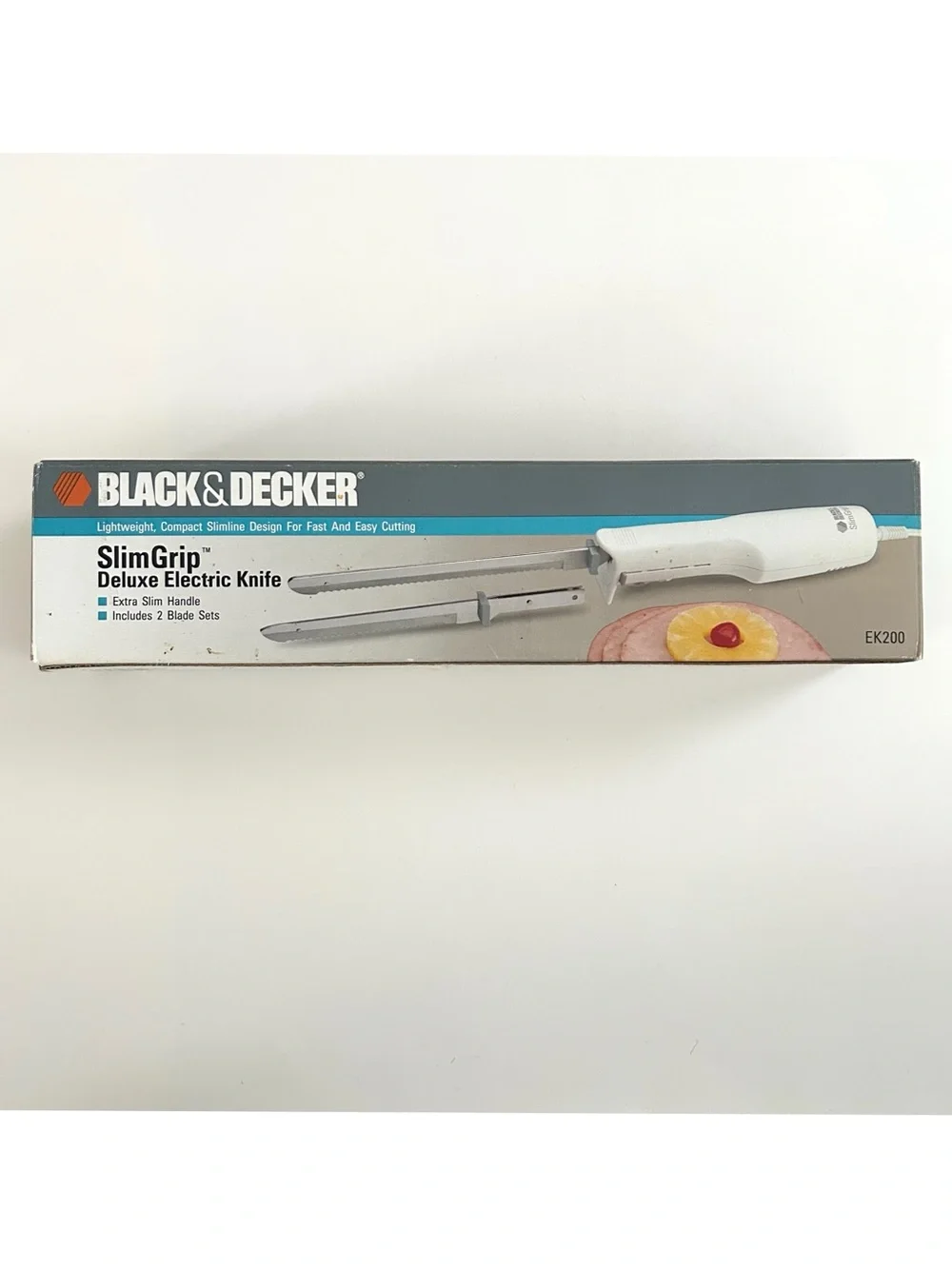 Black and Decker SlimGrip Deluxe Electric Knife EK200